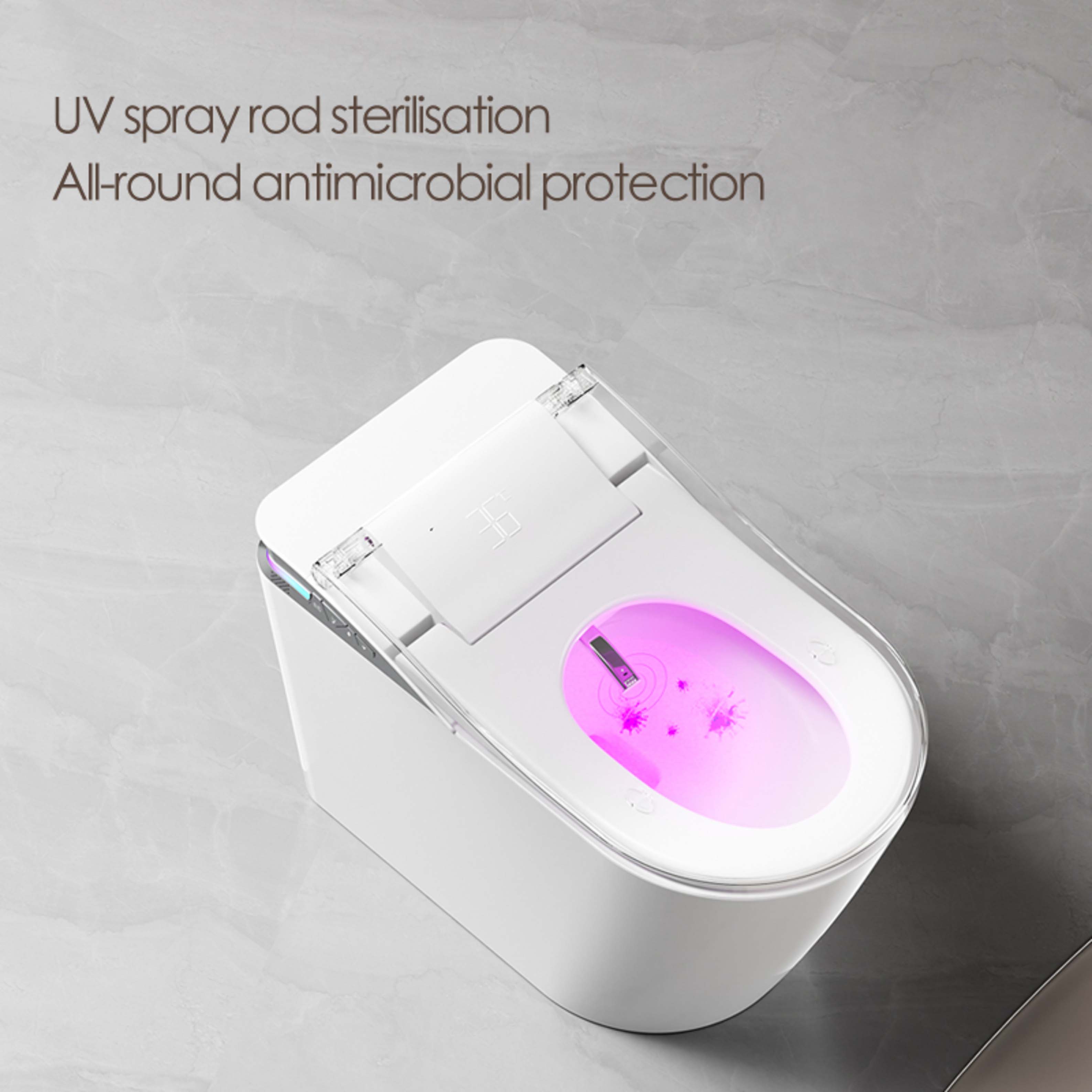 Imerse K2 Floor Mounted Smart Toilet (Basic) image 2