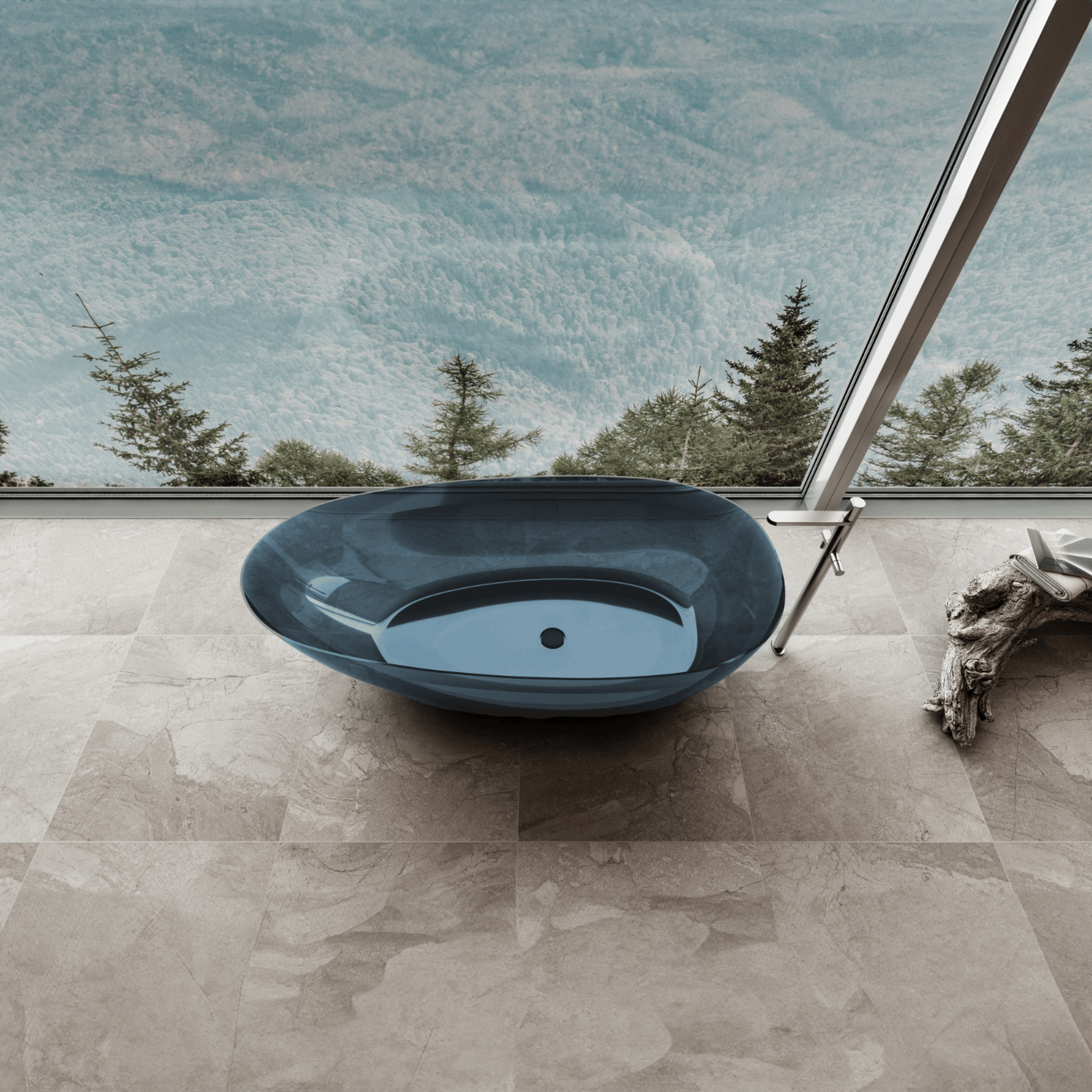 Illusion Freestanding Soaking Bathtub
