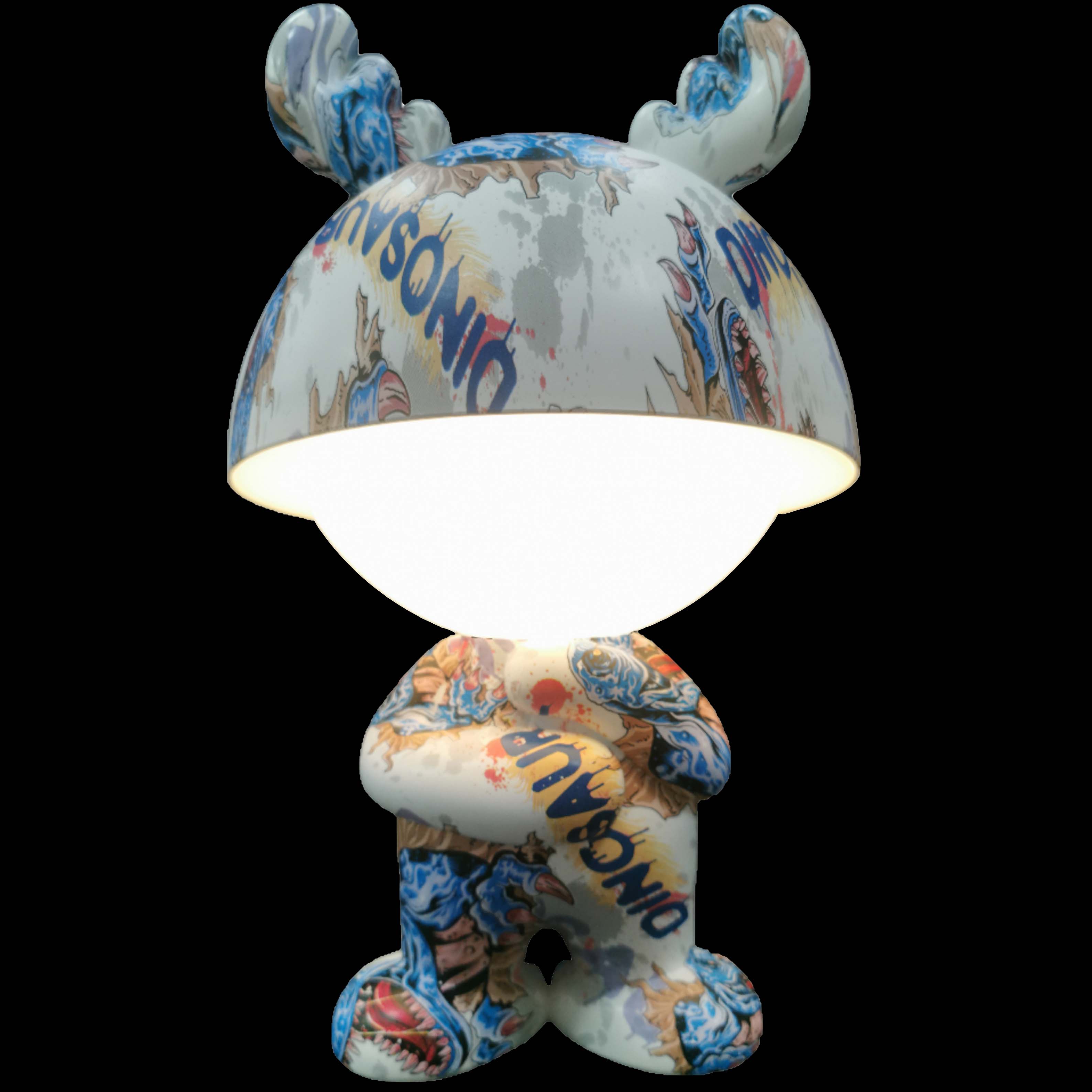 Thinking Boy Deer Night Lamp