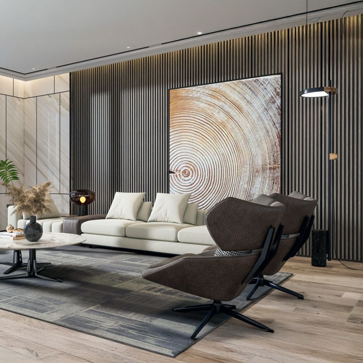 Charcoal Wall Panels
